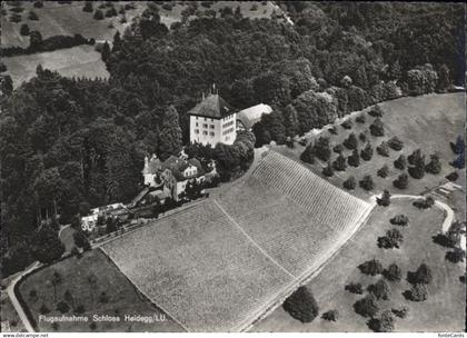 Gelfingen Schloss Heidegg Fliegeraufnahme
