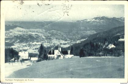 Hergiswald bei Kriens Kurhaus x 1923