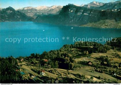 Horw Hotel Waldhaus am Vierwaldstaetter See Fliegeraufnahme