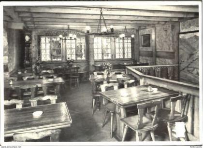 Luzern LU Lucerne Hotel Restaurant ungelaufen ca. 1965