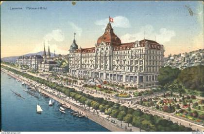 Luzern LU Lucerne Hotel ungelaufen ca. 1920