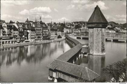 Luzern LU Luzern Kapellbruecke