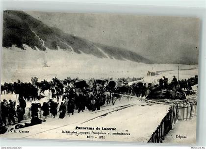 6000 Luzern Lucerne - Panorama de Lucerne Defile des Groupes francaises... - 39403007