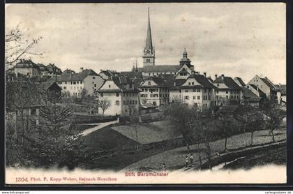 AK Münster /Luzern, Stift Beromünster