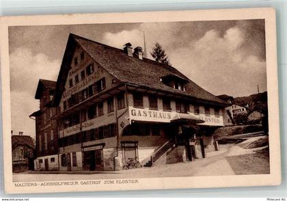 6102 Malters 1925 Foto AK Gasthaus zum Kloster Alkoholhlfrei Feldpost Ha... - 13597759