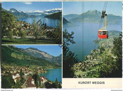 Weggis - Vierwaldstättersee - Luftseilbahn - Verlag Kurt Basan Weggis