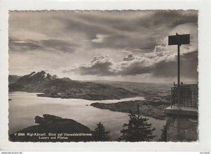 Schweiz, Rigi Känzell, Blick auf Vierwaldstättersee, Luzern und Pilatus, Rigi Kaltbad