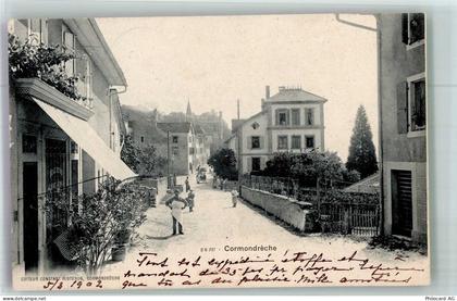 2036 Cormondrèche 1902 Foto AK Straßenansicht - 13673333