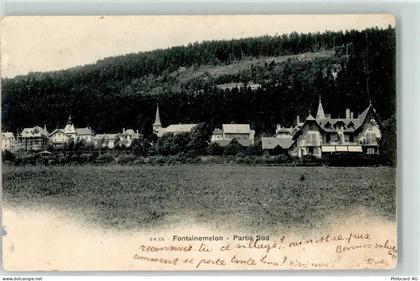 2052 Fontainemelon 1902 Gebrauchsspuren Partie Sud - 10613680