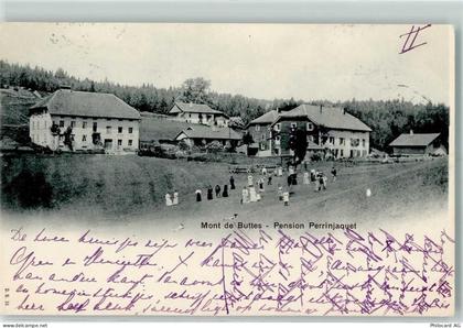 2116 Mont-de-Buttes 1901 - Pension Perrinjaquet - 13127895