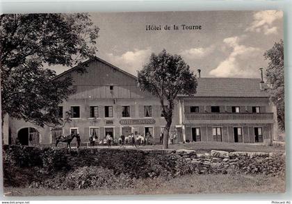 2316 Les Ponts-de-Martel Martel-Dernier 1917 Foto AK Hotel de la Tourne... - 13597842
