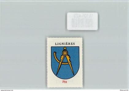2523 Lignières - Vignette Wappen Kaffee Hag ca 1920-1940 Ligniéres - 11101423