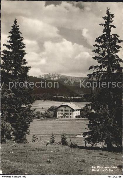 La Cote-aux-Fees Hotel La Crete