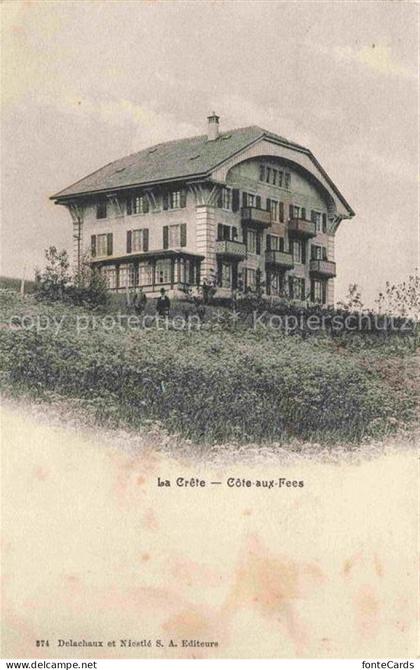 La Crete Cote-aux-Fees La NE Berghaus