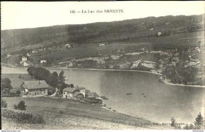 Les Brenets Le Lac des Brenets  ungelaufen ca. 1910