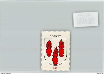 2108 Couvet - Vignette Wappen Kaffee Hag ca 1920-1940 Couvet - 11100944