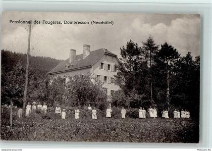 2056 Dombresson 1923 - Persionnat des Fougeres,gute Erhaltung AK - 13070118