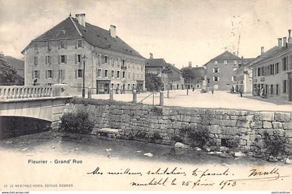 FLEURIER (NE) Grand'Rue - Ed. Westphale-Kusch 55
