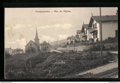 AK Fontainemelon, Rue de l`Eglise