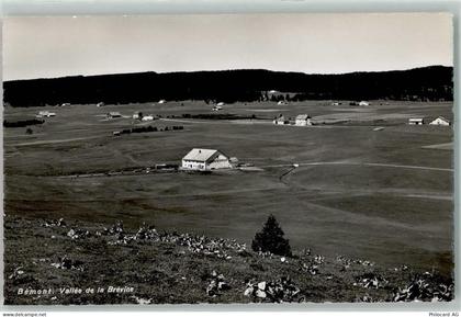 2406 La Brévine Foto AK Bemont Vallee - 10586748