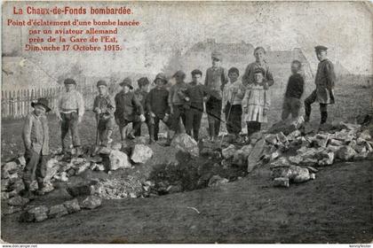 La Chaux de Fonds bambardee