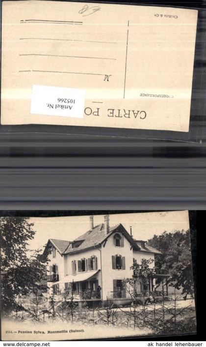 105266,Montmollin Pension Sylva Hausansicht Kanton Neuenburg