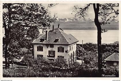 Suisse - MONTMOLLIN (NE) Hôtel Pension de la Gare Jean Péllégrini - Ed. Guibelin