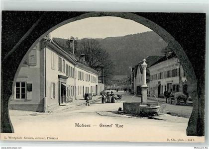 2112 Môtiers NE - Grand Rue Brunnen Kinderwagen Tor - 13906878