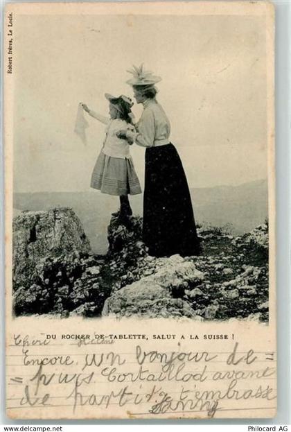 2103 Noiraigue 1901 - Rocher de Tablette - 10599251