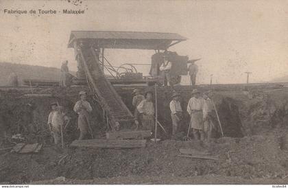 CPA-SUISSE-SWITZERLAND-PONTS DE MARTEL-Fabrique de tourbe-Malaxée-Gros plan