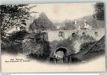 2042 Valangin - Alte Schlossmauern - 10607921
