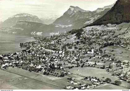 Buochs Vierwaldstaettersee Fliegeraufnahme