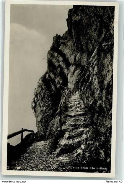 Pilatus Foto AK Chriesiloch Foto Gaberell - 39494838