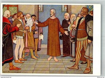 6370 Stans Künstlerkarte sign. Stockmann, A. Tagsatzung von Stans - 38194934