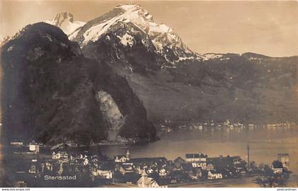 Schweiz - STANSSTAD (NW) Totalansicht - Verlag E. Goetz 1886