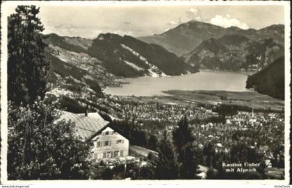 Alpnach OW Kantine Guber Feldpost x 1940