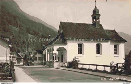 Alpnach-Stad Alpnachstad Obwalden OW Dorfstrasse Kapelle