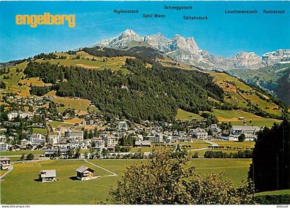 Carte Postale - Suisse - OW Obwald - Engelberg - Zentraischweiz, gegen Brunni - Sommer und Winterkurort - Vue Générale -