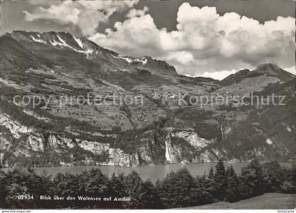 Amden Walensee SG mit Walensee