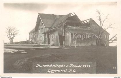 Eggersriet SG Sturmkatastrophe Januar 1919
