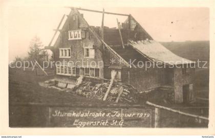 Eggersriet SG Sturmkatastrophe Januar 1919