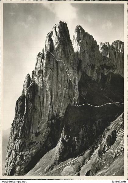 Gams SG Kreuzberg Kletterroute