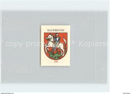 Kaltbrunn Briefmarke Wappen