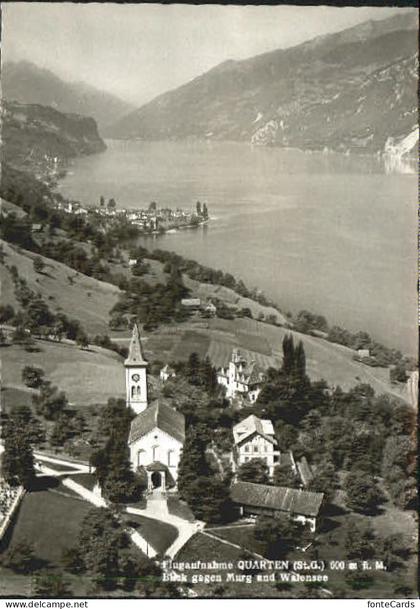 Quarten Fliegeraufnahme See