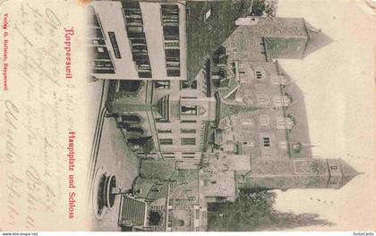 Rapperswil -Jona Rapperswyl Zuerichsee SG Hauptplatz und Schloss