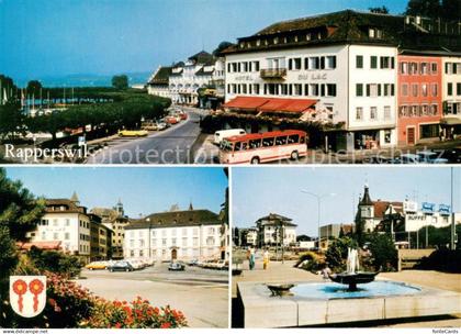 Rapperswil-Jona Teilansichten Rosenstadt am Zuerichsee
