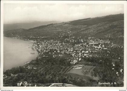 Rorschach Bodensee am Bodensee Fliegeraufnahme