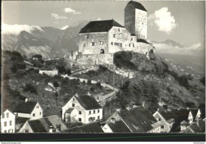Sargans Schloss Sargans  o 1948
