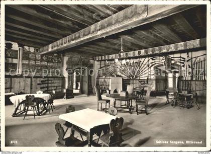 Sargans Schloss Sargans Rittersaal
