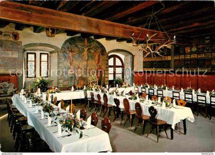 Sargans Schloss Sargans Rittersaal
